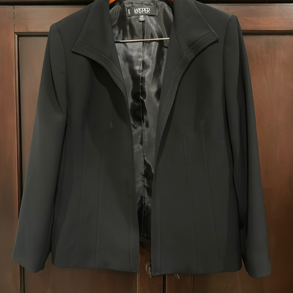 Black petite blazer